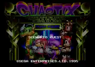 Knuckles' Chaotix (Feb 2, 1995 prototype)